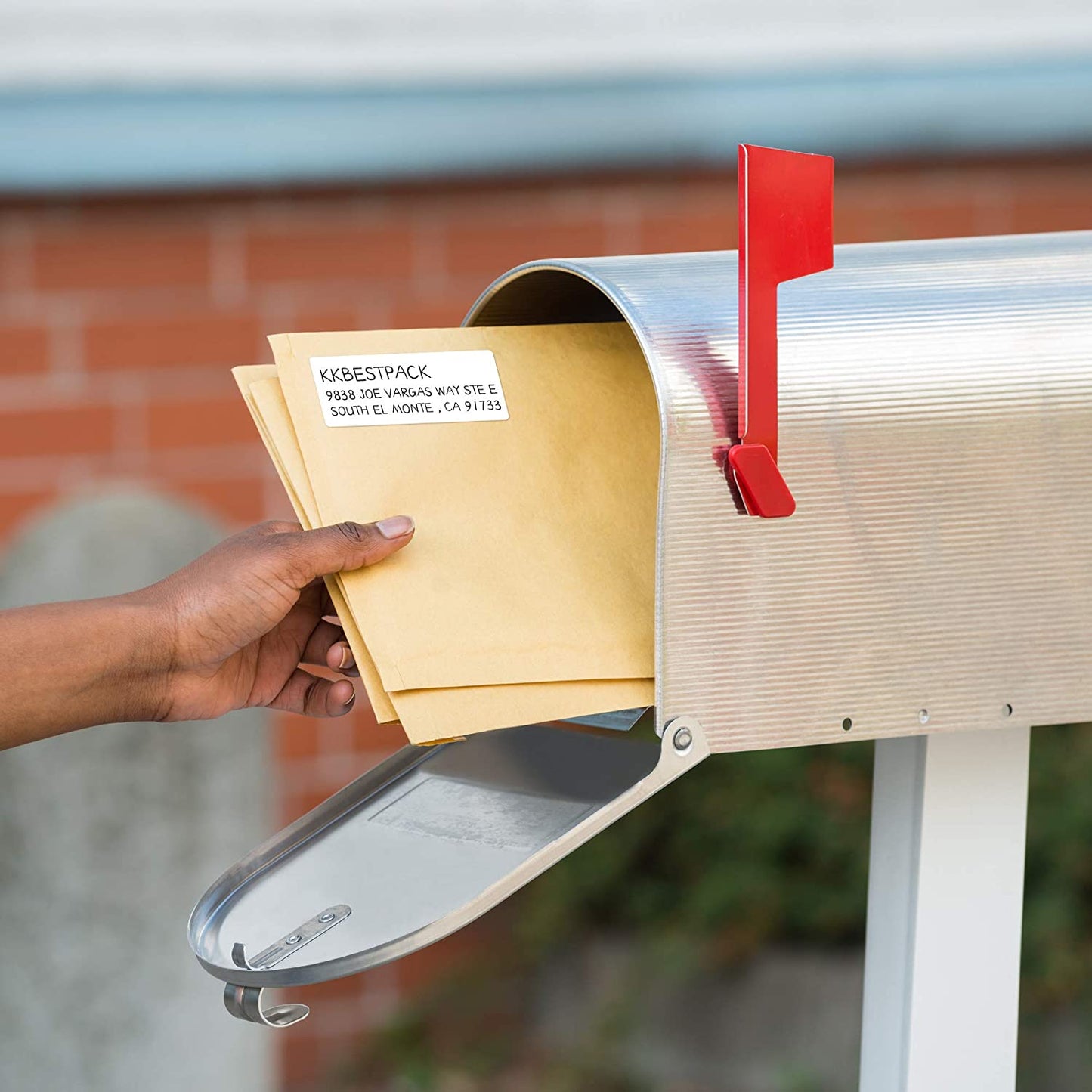 30 Up Shipping Address Labels – 1” x 2-5/8” Self-Adhesive Barcode FNSKU Stickers (For Inkjet and Laser Printer) - KKBESTPACK