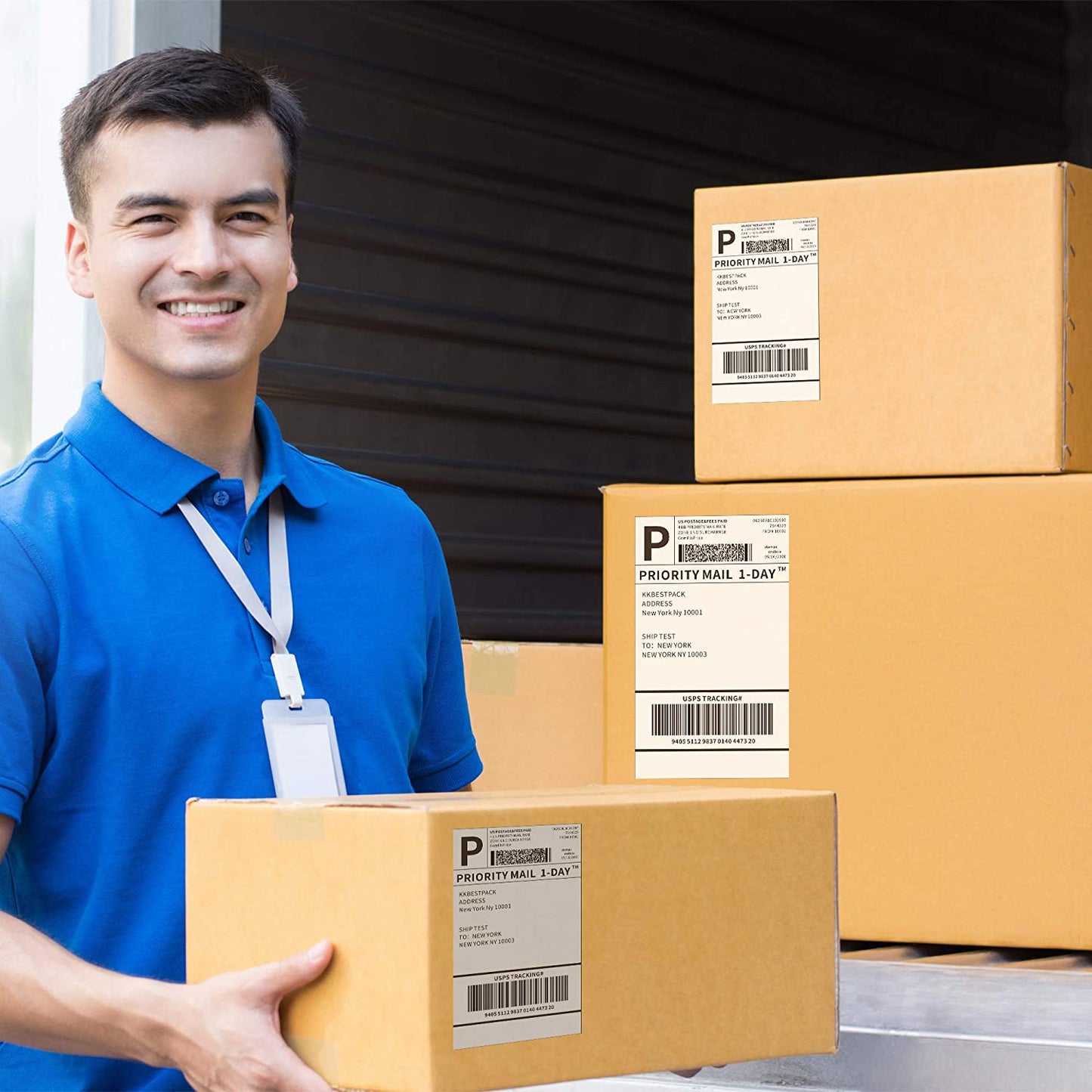 4”x 6” Direct Thermal Shipping Labels (250 Per Roll) - KKBESTPACK