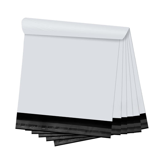 24 x 24 Poly Mailers Shipping Envelopes (White) - KKBESTPACK