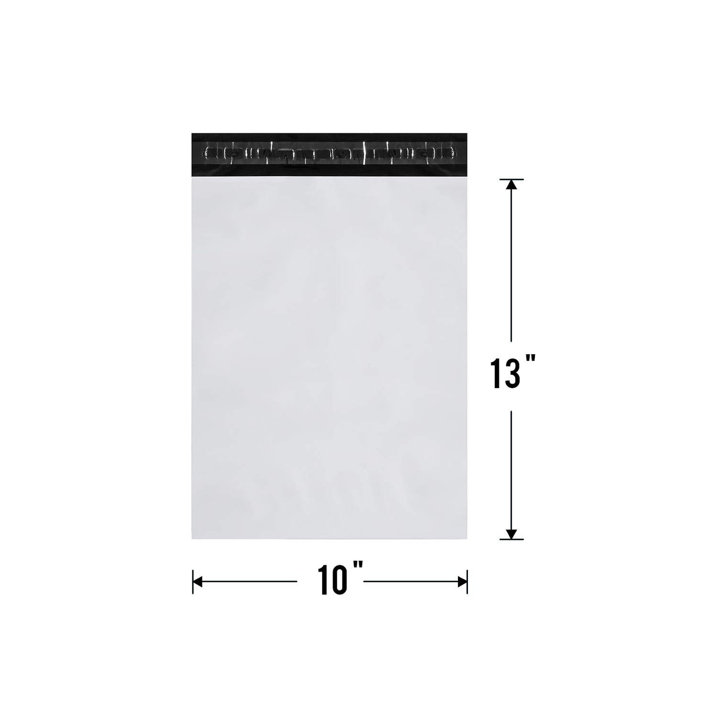 Poly Mailers Self Sealing Shipping Envelopes CPB68 Waterproof Postal Bags (White, 10x13 Pack of 1000) - KKBESTPACK