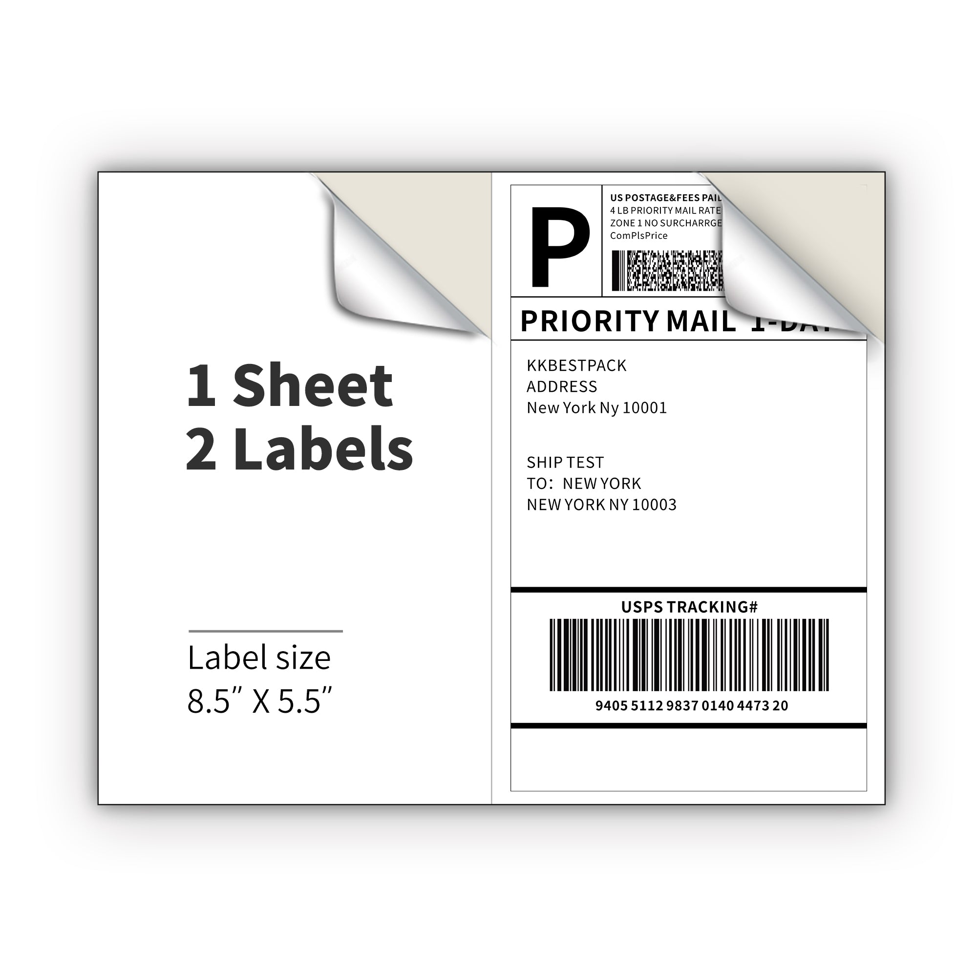 Paper Label Mail Paper Mailing And Shipping