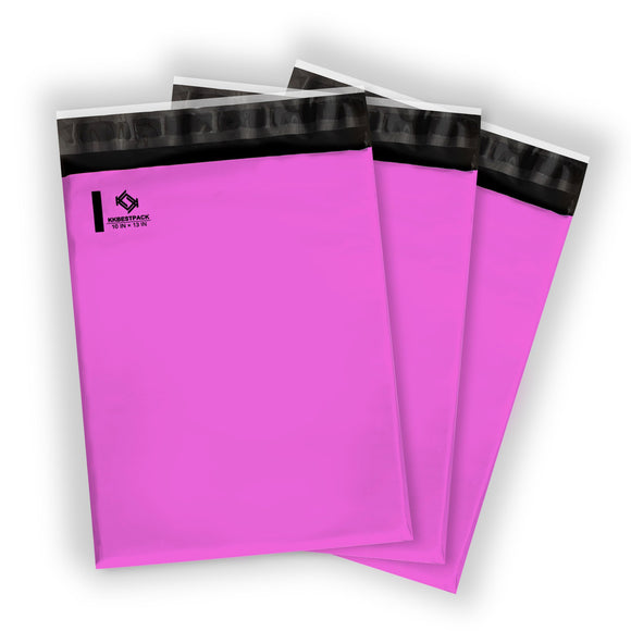 24 x 24 Poly Mailers Shipping Envelopes (Pink) - KKBESTPACK